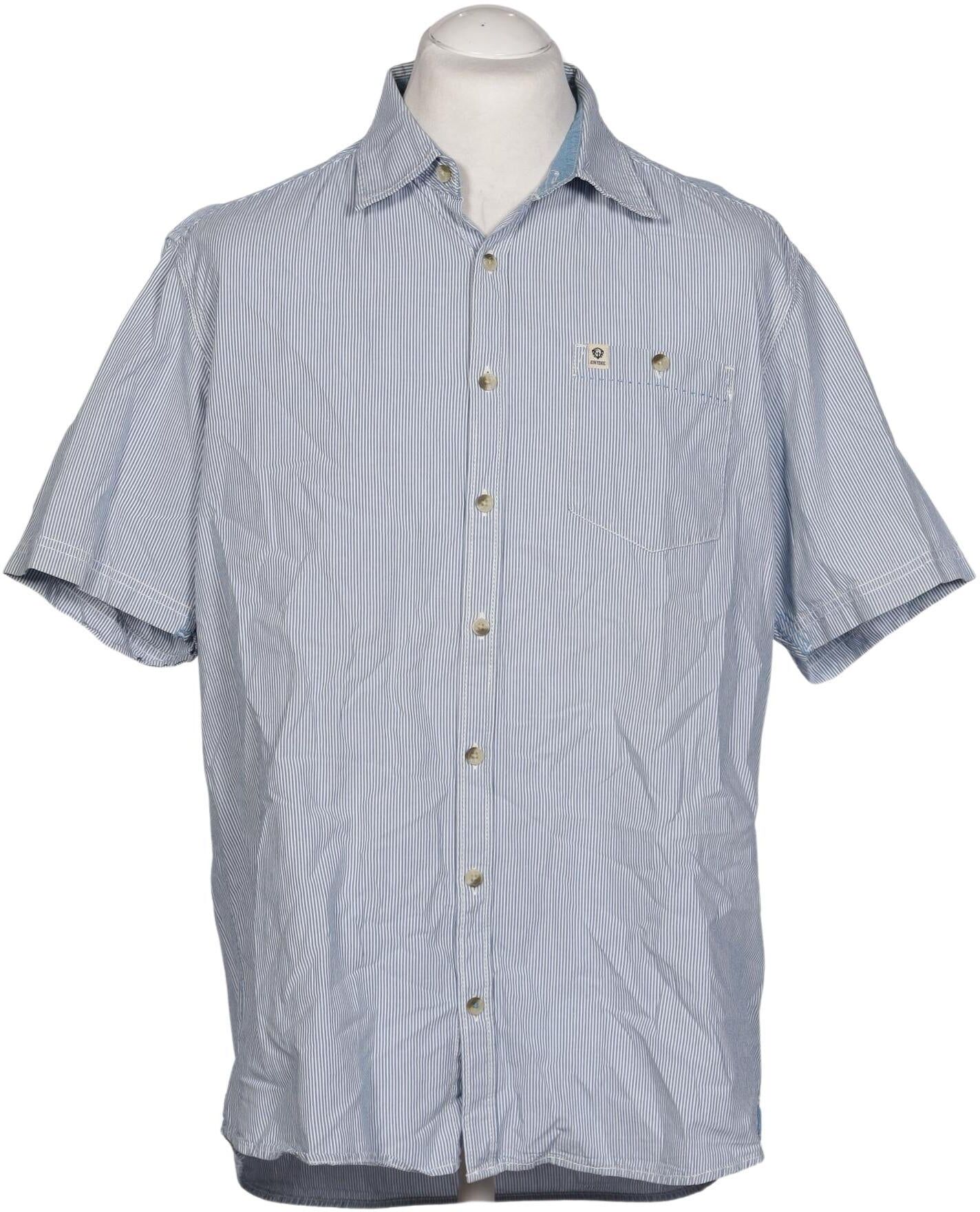 GIN Tonic Herren Hemd, Hellblau, Gr. XL, Baumwolle - Second Hand