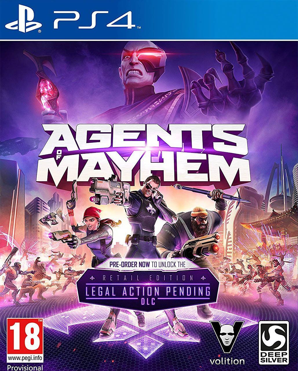 Agents of Mayhem Retail Edition (PlayStation 4)
