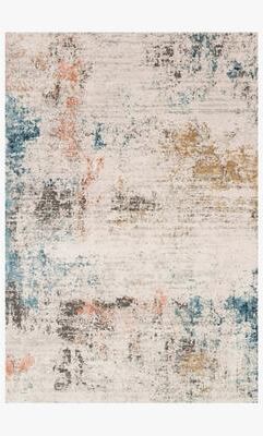 Alexander Home Keara Abstract Distressed Contemporary & Modern Rug