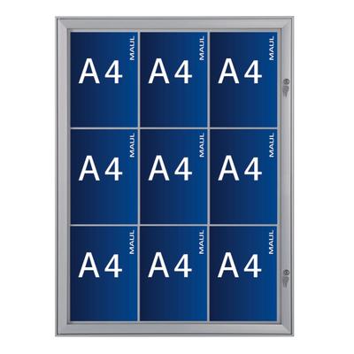 MAUL Schaukasten SC3000 aluminium In-/Outdoor 100,5x74,0x2,8 cm
