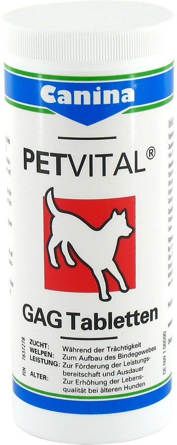 Petvital Gag Tabletten für Hunde 180stk
