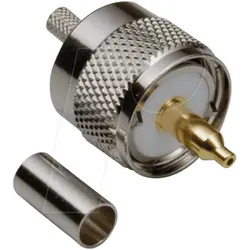 BKL 0406074 - UHF-Crimpstecker, Teflon Isolation