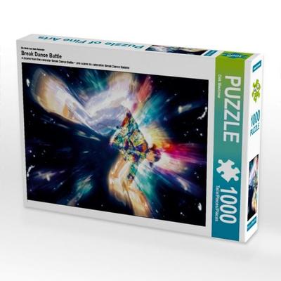 CALVENDO Puzzle Ein Motiv aus dem Kalender Break Dance Battle 1000 Teile Puzzle quer | 1000 Teile Lege-Größe 64 × 48 cm Foto-Puzzle für glückliche