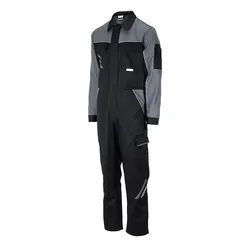 Rallyekombi "HIGHLINE" 285 g/m2 Canvas-Gewebe - 30 - schwarz/schiefer/zink
