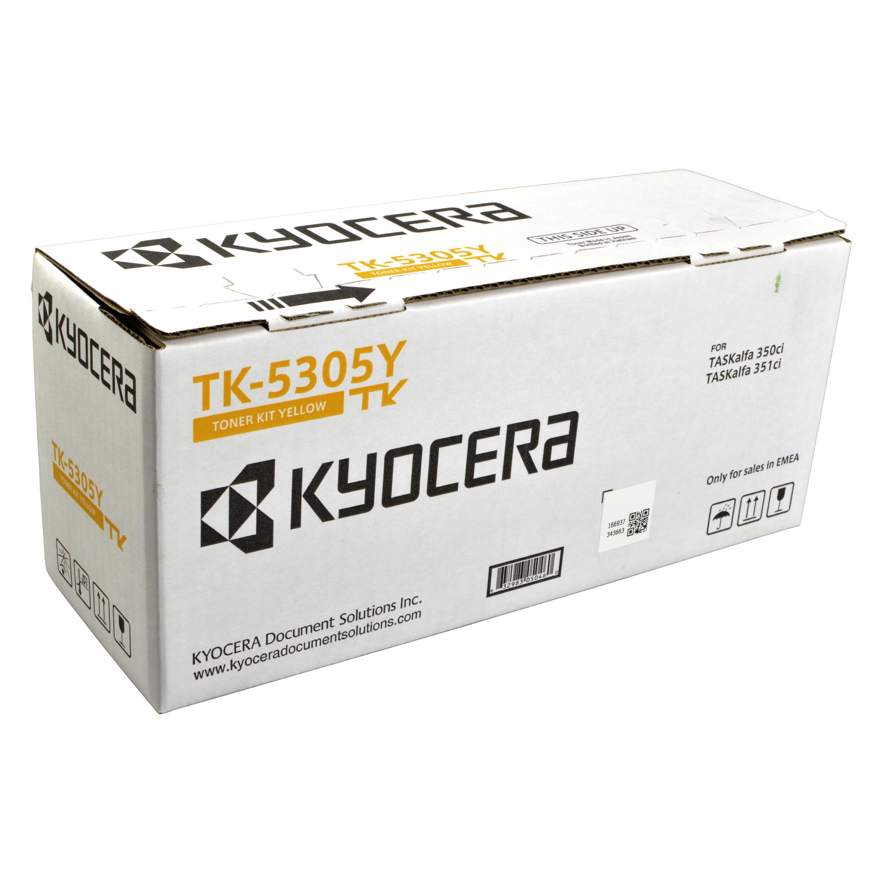 Kyocera TK-5305Y Tonerkartusche (e) Original (Y) (1T02VMANL0)
