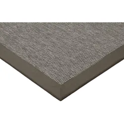 DEKOWE In- & Outdoorteppich Naturino Rips S2 grau 80x250 cm