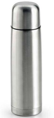 Thermos Karpov 500 ml acciaio inox doppia parete, colore silver Personalizzate o neutre
