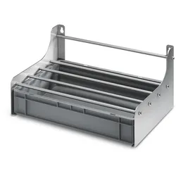 Kärcher Wandkonsole für 2x RM Kanister (bis 20 l), Edelstahl 1.4301