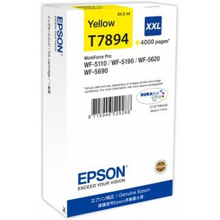 Epson WF-5xxx Series Ink Cart. XXL gelb