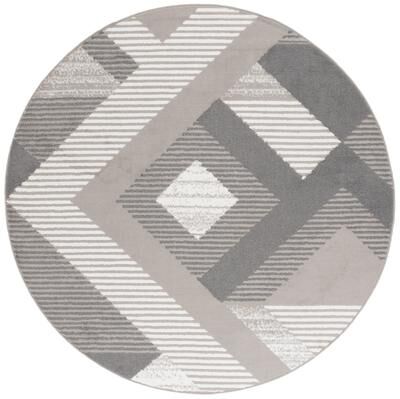 SAFAVIEH Pyramid Sadeta Modern Geometric Rug