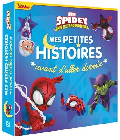 Disney Junior - Spidey et ses amis extraordinaires : mes petites histoires avant d'aller dormir - Preis vom 15.10.2026 23:06:25 h