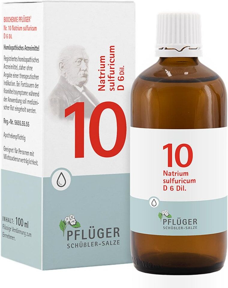 Biochemie Pflüger 10 Natrium Sulfur D6 Tropfen