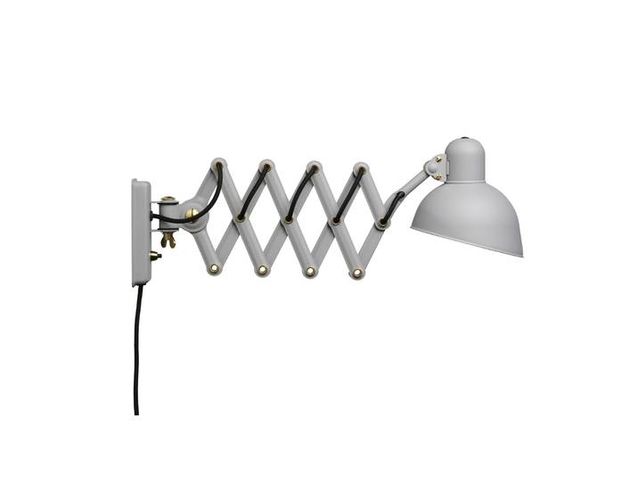 KAISER idell™ 6718-W Wand-/Saxeleuchte Matt Easy Grau - Fritz Hansen Kaiser idell 6718-W - Wohnzimmer - Design - Metall