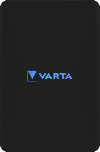 Varta 57903 Powerbank 5000 mAh Magsafe, Qi Wireless Charging LiPo Schwarz Statusanzeige