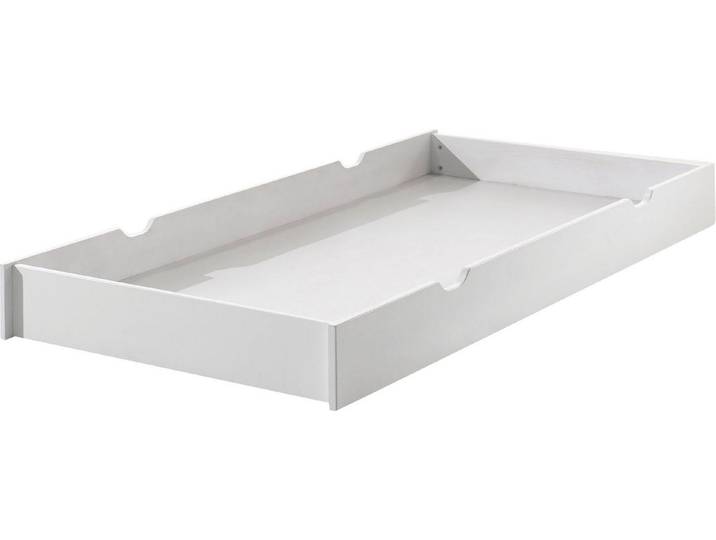 Vipack Bettschubkasten ERIK (Made in Europe), mit Griffmulden, lackierte Oberfläche, leicht zu bedienen durch Rollen