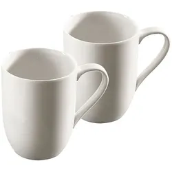 Villeroy & Boch Kaffeebecher For Me 2tlg. Porzellan Weiß