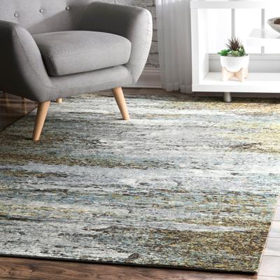 Nuloom Multi Contemporary Mystique Abstract Ombre Rainfall Area Rug