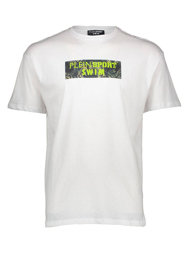 Plein Sport Shirt in Weiß - XXL