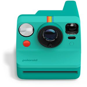 Polaroid Now Gen 3 Sofortbildkamera, analog, Format 88 x 108 mm, blaugrün