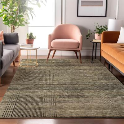 Addison Rugs Premium Washable Super Soft Solid Hatches Mayfield Rug