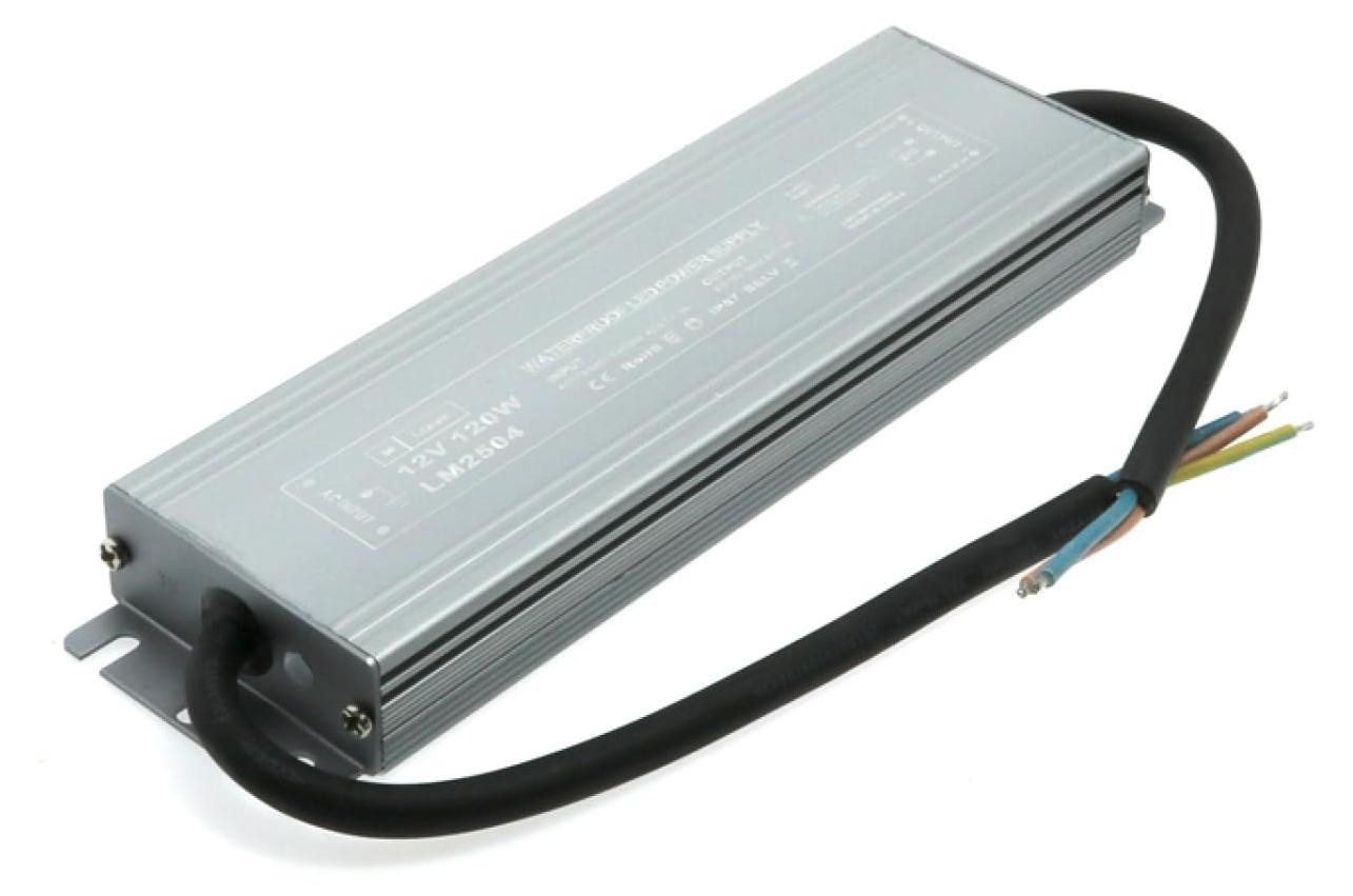 Dripio LED-voeding, 120 W, 12 V DC, IP65, wit