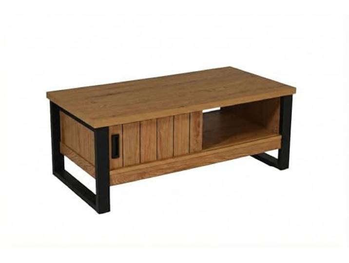 Jahnke COUCHTISCH Riva Coffee Montana Eiche NB./SCHWARZ