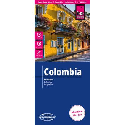 Reise Know-How Landkarte Kolumbien / Colombia (1:1.400.000), Sonstige von , Reise Know-How Verlag Peter Rump GmbH, 978-3-8317-7560-6
