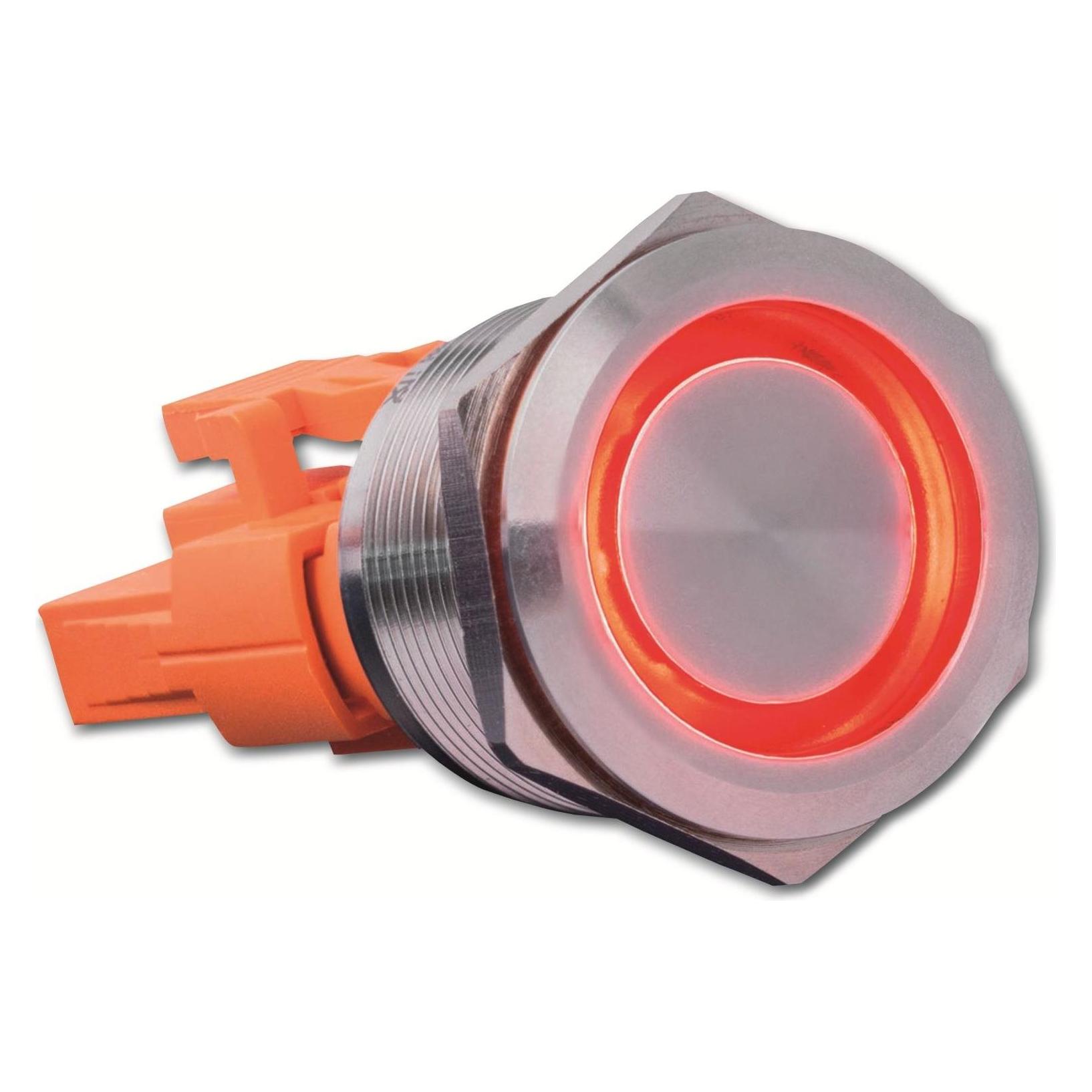 Joy-it BUTTON22A-M-RD Tastschalter 250 V/AC 3 A 1 x Ein/Aus IK10, IP67 tastend 1 St. (BUTTON22A-M-RD)