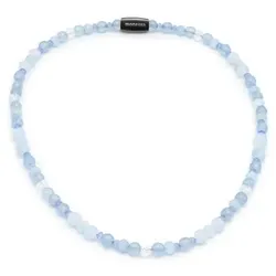 MONESSA Collier Edelsteine Magnetverschluß Edelstahl