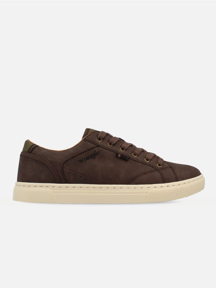 Wrangler Sneakers "Otis" in Braun - 43