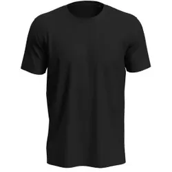 Stedman Unisex Lux T Schwarz Baumwolle Large