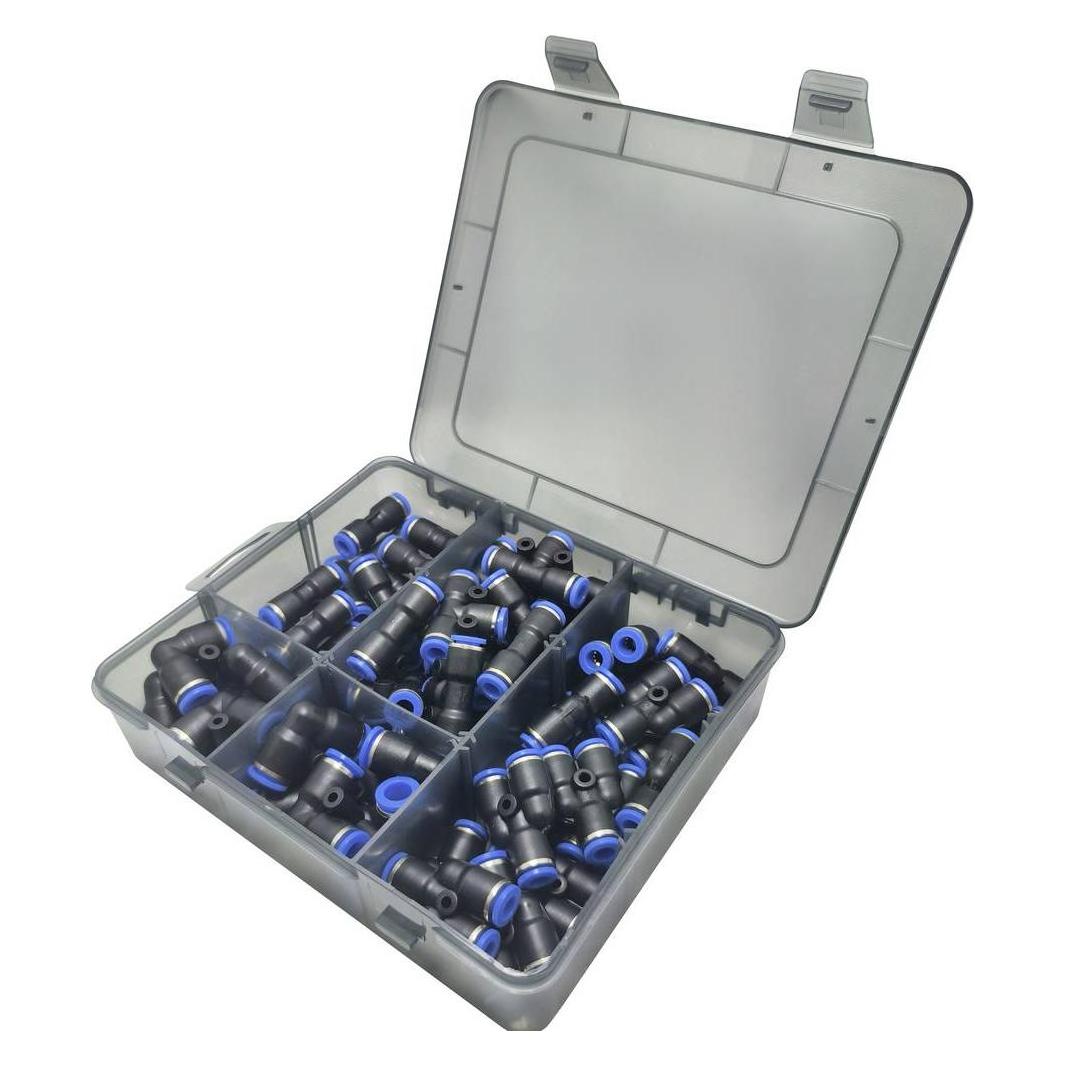 Tru Components Pneumatik-Verbinder TC-14109140 TC-Fitting set - 6 mm 60 St (T-Verbindung, Winkelverbindung) (TC-14109140)
