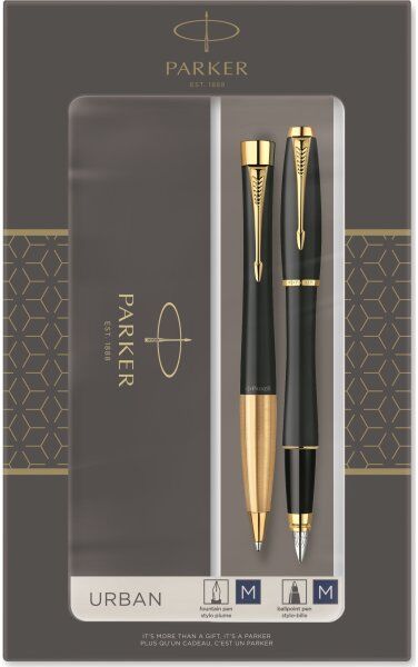 Parker Urban Muted Black Gt Duosæt   M