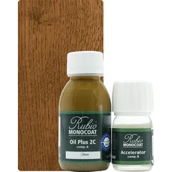 Rubio Monocoat Set Oil Plus 2C Olive 130ml (A+B) - 130ml [5m2]