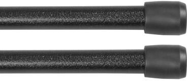 "Kenney Fast Fit No Tools 7/16"" Spring Tension Rod, 2-Pack"