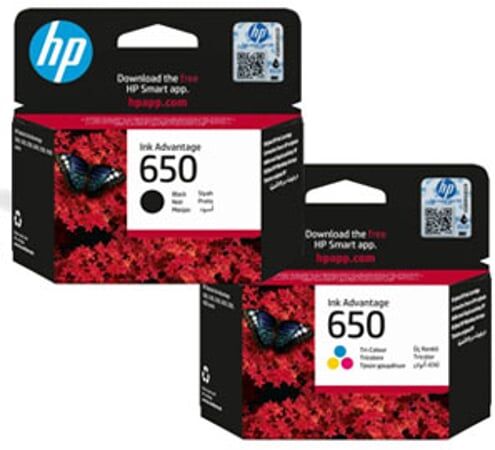 HP 650 Pack Ahorro cartucho de tinta negro + color