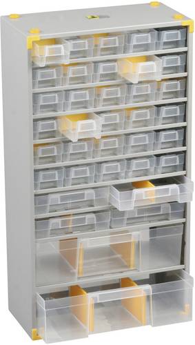 Allit Werkstatt-Magazin (L x B x H) 300 x 140 x 565mm Anzahl Fächer: 36 Inhalt 1St.