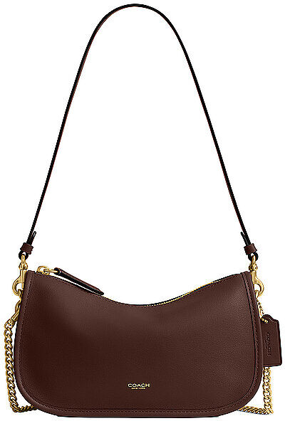 COACH Ledertasche - Mini Bag WAVERLY  braun EG