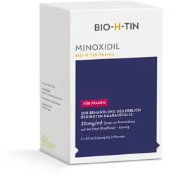 BIO-H-TIN MINOXIDIL  FÜR FRAUEN 20 mg/ml 3X60 ml Lösung