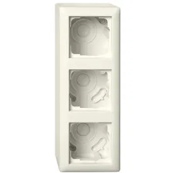 Gira AP-Gehäuse 3f + Rahmen 106301