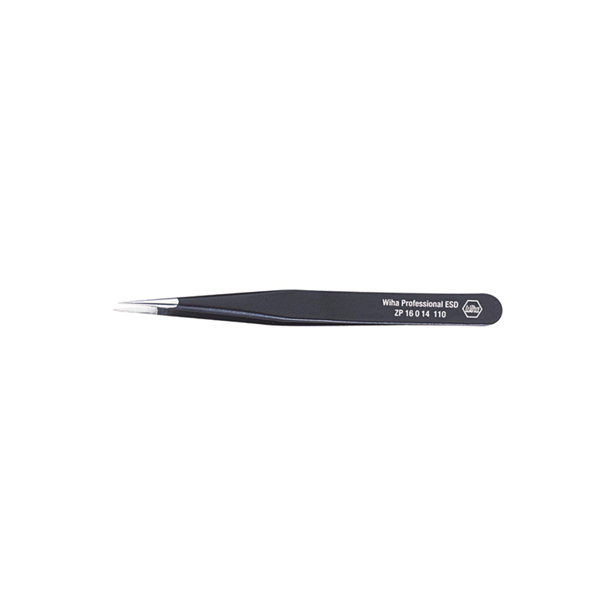 Wiha Präzisionspinzette Professional ESD Typ 3c 110 mm (32346)