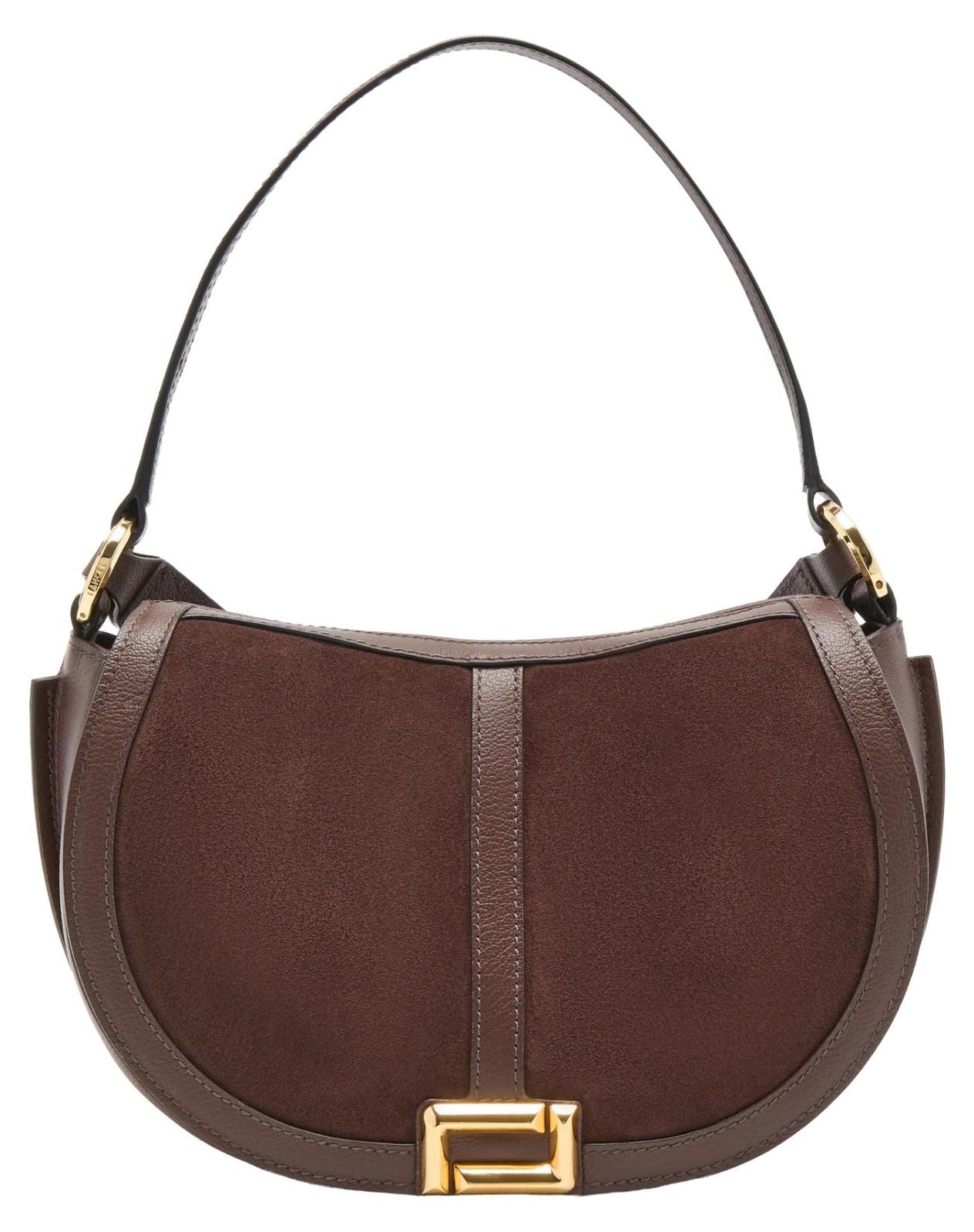 Lancel Céleste Umhängetasche M Leder Kokosnuss