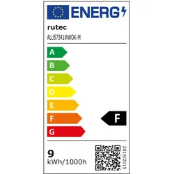Rutec Licht, Deckenleuchte, LED-EinbaustrahlerALU57341WWOK-Mschwenk. rund 350mA 8W IP20.3000K (715 lm)