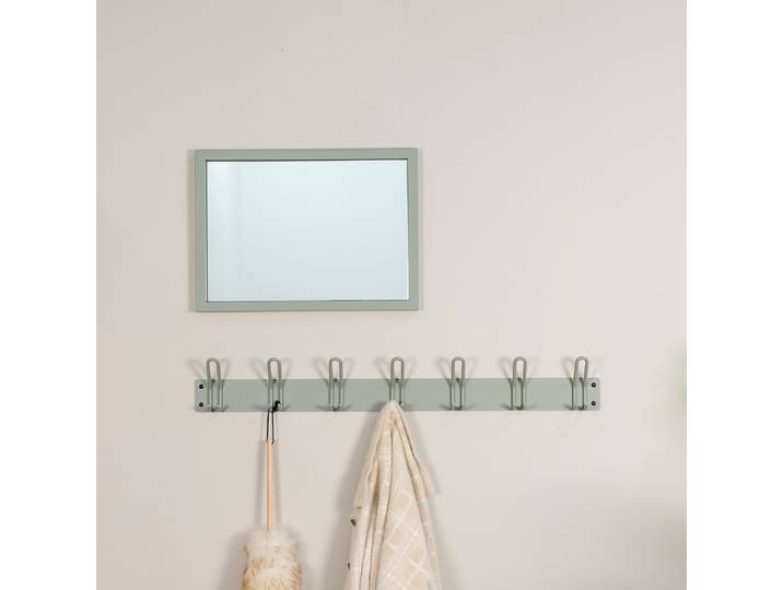 Barre de penderie Miles 100cm Vert/Gris menthe