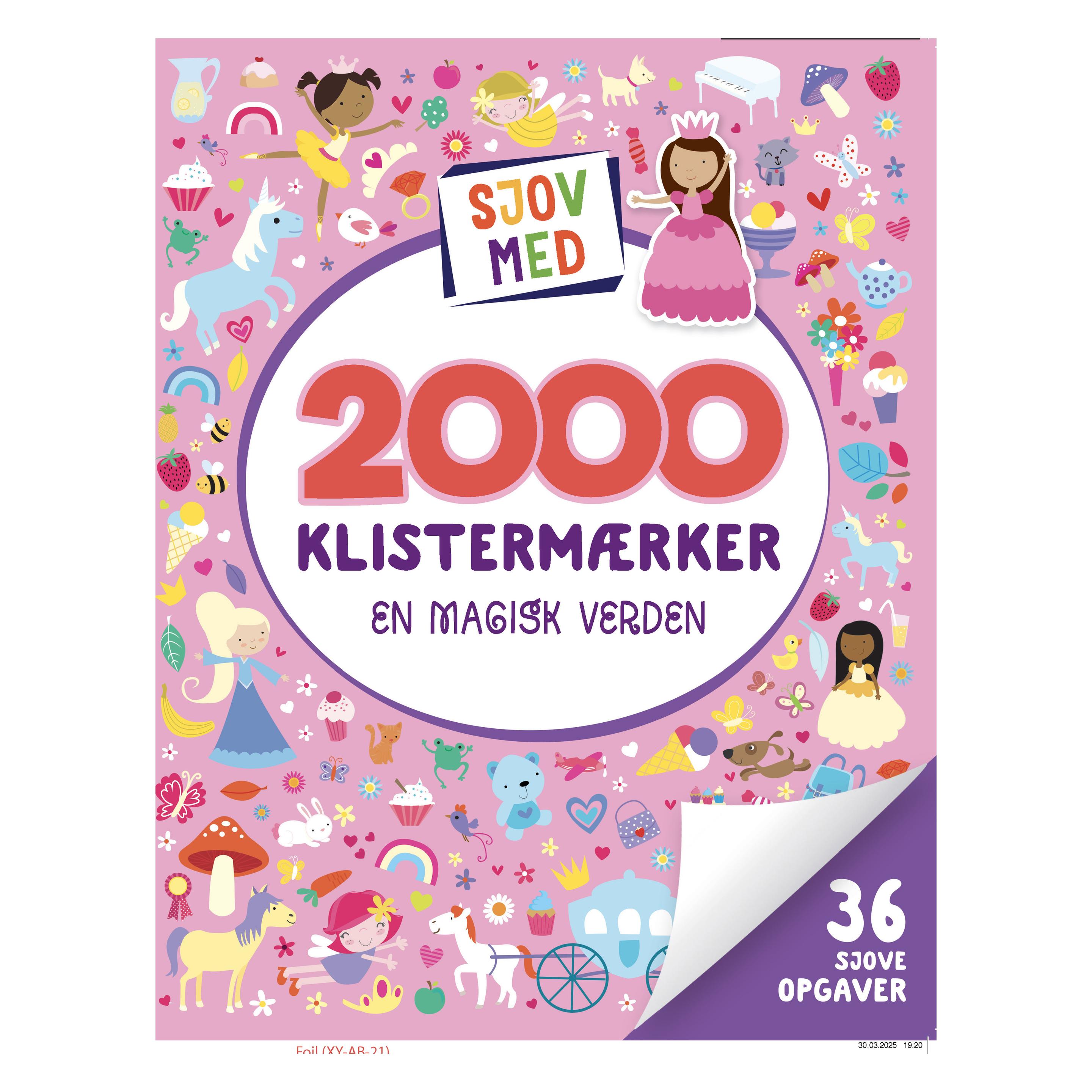 Forlaget Tukan Fun with 2000 Stickers: Monsters (2000 Sticker) (1312128)