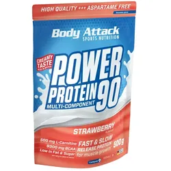 Body Attack - Power Protein 90 - 500gStrawberry