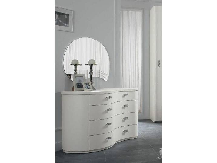 JVmoebel Kommode Italienische Holzkommode im klassischen Design in Weiß, Made in Europa