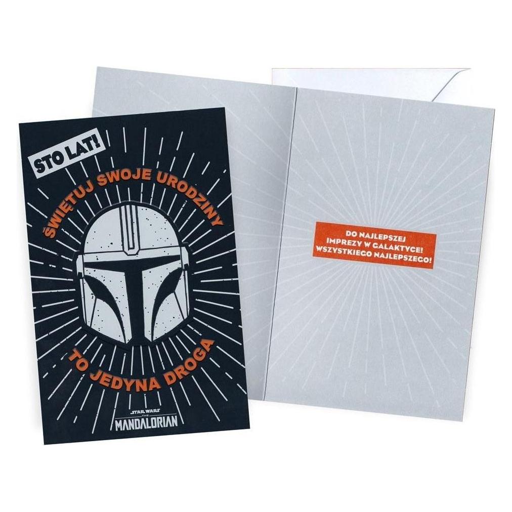 Kukartka Star Wars Mandalorian Geburtstagspass (49621231)