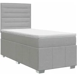 vidaXL, Boxspringbett, Boxspringbett (90 x 200 cm)