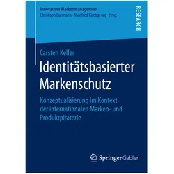 Identitätsbasierter Markenschutz, Fachbücher von Carsten Keller